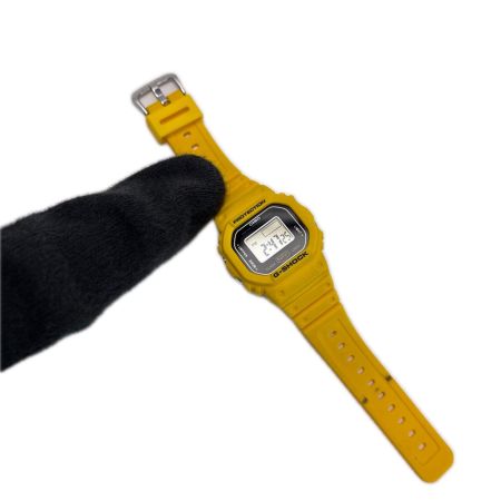 CASIO カシオ CASIO G-SHOCK nano DWN-5600-9JR イエロー クォーツ ラバー リングウォッチ  箱 袋有