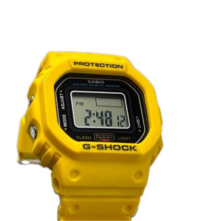 CASIO カシオ CASIO G-SHOCK nano DWN-5600-9JR イエロー クォーツ ラバー リングウォッチ  箱 袋有