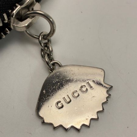 GUCCI グッチ GGスプリーム ナイトクーリエ ラウンドファスナー 496343･2149 ダークグレー コインケース 