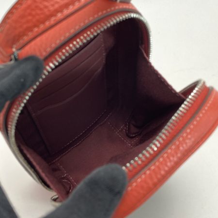 COACH コーチ エヴァ フォーン クロスボディ シグネチャー ベージュ×ピンク系 フォンウォレット ショルダーバッグ