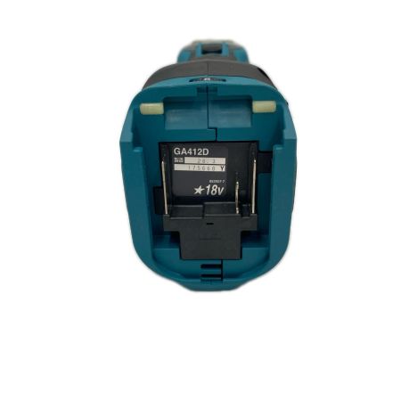 MAKITA マキタ 充電式ディスクグラインダ GA412D