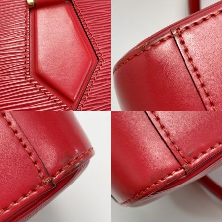 LOUIS VUITTON ルイヴィトン エピ サブロン M52047 カスティリアンレッド ハンドバッグ