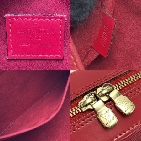 LOUIS VUITTON ルイヴィトン エピ サブロン M52047 カスティリアンレッド ハンドバッグ