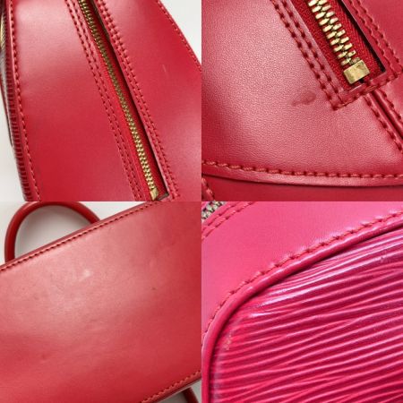 LOUIS VUITTON ルイヴィトン エピ サブロン M52047 カスティリアンレッド ハンドバッグ