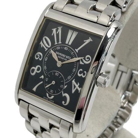 RAYMOND WEIL レイモンド・ウェイル TOSCA 9874 ブラック クォーツ メンズ 腕時計
