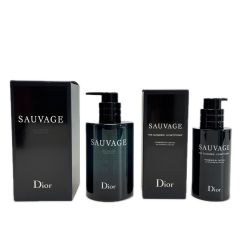 Christian Dior クリスチャンディオール ソヴァージュ ボディーソープ クレンザー セット 箱有 SAUVAGE Sランク