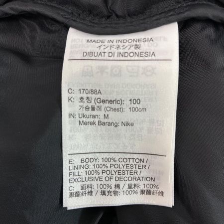 Supreme × NIKE 中綿ベスト SIZE M メンズ コラボ ロゴデザイン デニム FQ0323-010 ブラック