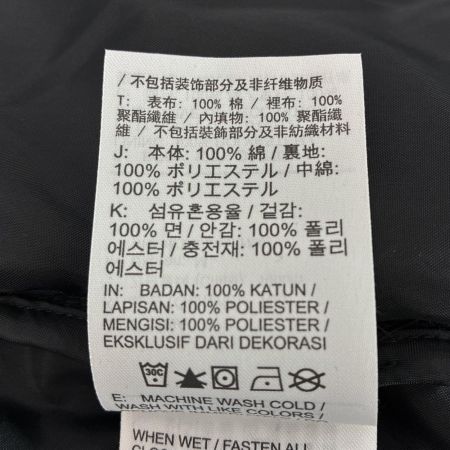 Supreme × NIKE 中綿ベスト SIZE M メンズ コラボ ロゴデザイン デニム FQ0323-010 ブラック