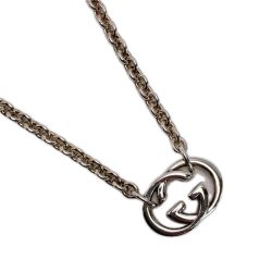 GUCCI グッチ インターロッキングG シルバー925 ネックレス  ペンダント SV Cランク