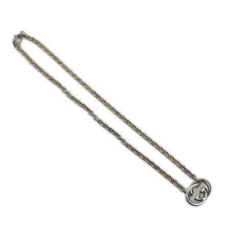 GUCCI グッチ インターロッキングG シルバー925 ネックレス  ペンダント SV