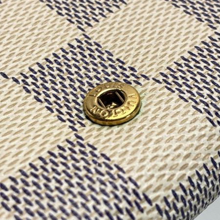 LOUIS VUITTON ルイヴィトン ダミエ・アズール ポルト モネ ビエ トレゾール N61744 2つ折り財布 レディース 保存袋有