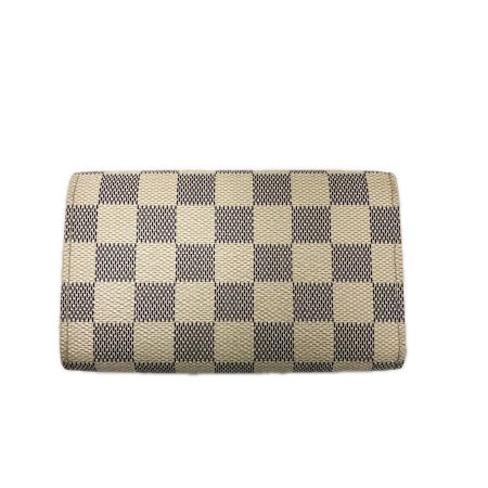 LOUIS VUITTON ルイヴィトン ダミエ・アズール ポルト モネ ビエ トレゾール N61744 2つ折り財布 レディース 保存袋有
