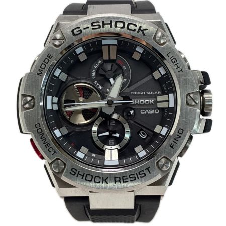 CASIO カシオ G-SHOCK タフソーラー ラバー GST-B100-1AJF メンズ 腕時計
