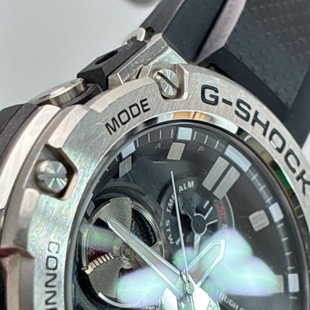 CASIO カシオ G-SHOCK タフソーラー ラバー GST-B100-1AJF メンズ 腕時計