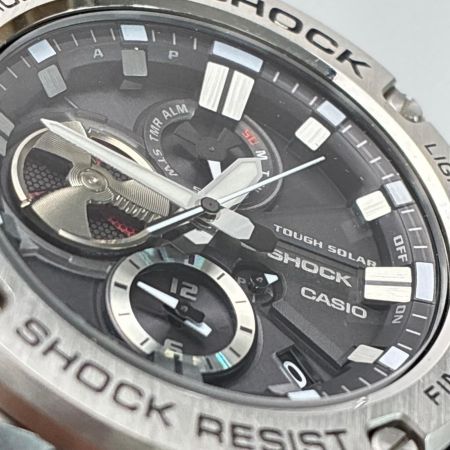 CASIO カシオ G-SHOCK タフソーラー ラバー GST-B100-1AJF メンズ 腕時計