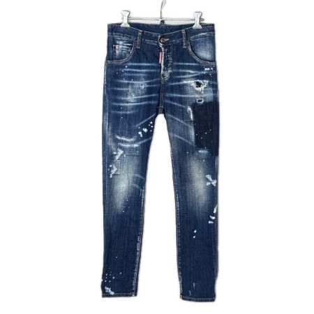 Dsquared2 ディースクエアード クールガール クロップド ジーンズ デニム SIZE 34 S72LB0548 ネイビー レディース