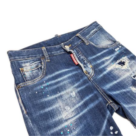 Dsquared2 ディースクエアード クールガール クロップド ジーンズ デニム SIZE 34 S72LB0548 ネイビー レディース