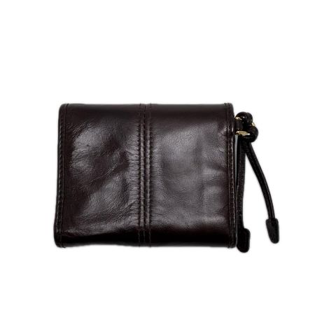PRADA プラダ 3つ折り財布 レザー 1MH043 ブラウン レディース 箱有