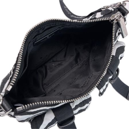 Kate Spade ケイトスペード ショルダーバッグ ゼブラ柄 ブラック×ホワイト