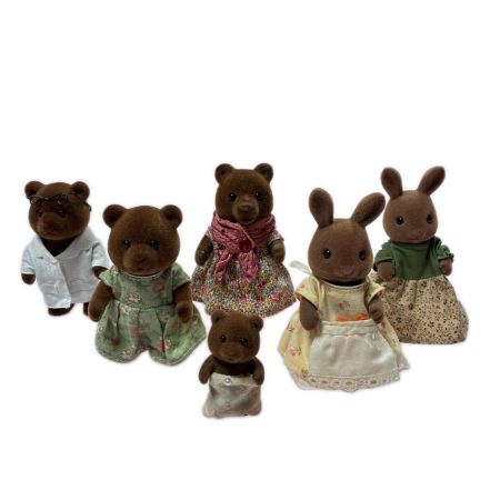 シルバニアファミリー ウサギ クマ 赤ちゃん ６体まとめ売り