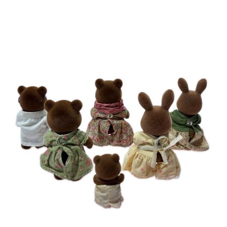 シルバニアファミリー ウサギ クマ 赤ちゃん ６体まとめ売り