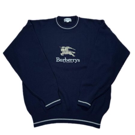 Burberrys バーバリーズ ニット 長袖 SIZE LY BBT11-361 ダークネイビー レディース