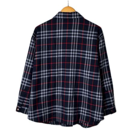 Burberrys バーバリーズ 長袖 シャツ チェック柄 FE127-964 ネイビー レディース