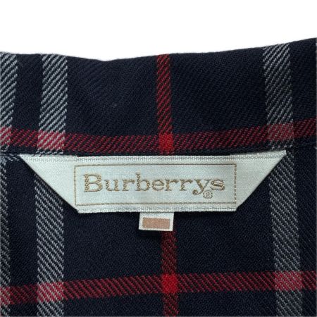 Burberrys バーバリーズ 長袖 シャツ チェック柄 FE127-964 ネイビー レディース