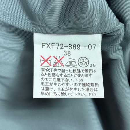 BURBERRY BLUE LABEL バーバリーブルーレーベル プリーツウールスカート SIZE 38 FXF72-869-07 レディース