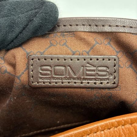 Somes Saddle ソメスサドル 2WAYバッグ ショルダーバッグ ハンドバッグ ブラウン レザー