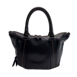 Somes Saddle ソメスサドル 2WAYバッグ レザー ブラック ショルダーストラップ レディース Bランク