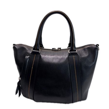 Somes Saddle ソメスサドル 2WAYバッグ レザー ブラック ショルダーストラップ レディース