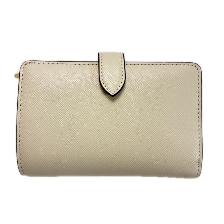 Kate Spade ケイトスペード マディソン インセット パフィ ハート ミディアム KX182 アイボリー 2つ折り財布