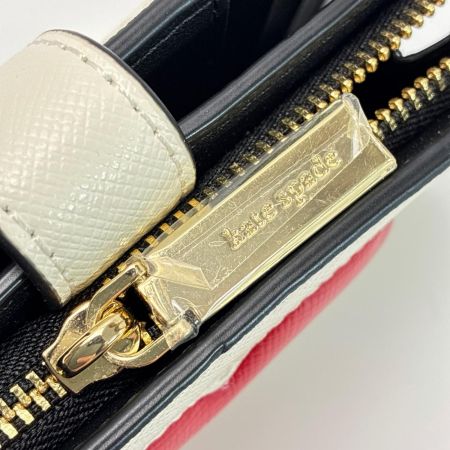 Kate Spade ケイトスペード マディソン インセット パフィ ハート ミディアム KX182 アイボリー 2つ折り財布