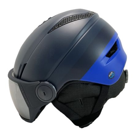 SALOMON サロモン PIONEER VISOR BLUE ヘルメット スキー・スノボ用 Mサイズ(56-59) L40835700 ネイビー