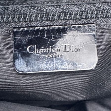 Christian Dior クリスチャンディオール サドルバッグ RU0051 ブラック ハンドバッグ ギャランティーカード付