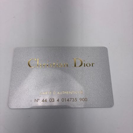 Christian Dior クリスチャンディオール サドルバッグ RU0051 ブラック ハンドバッグ ギャランティーカード付