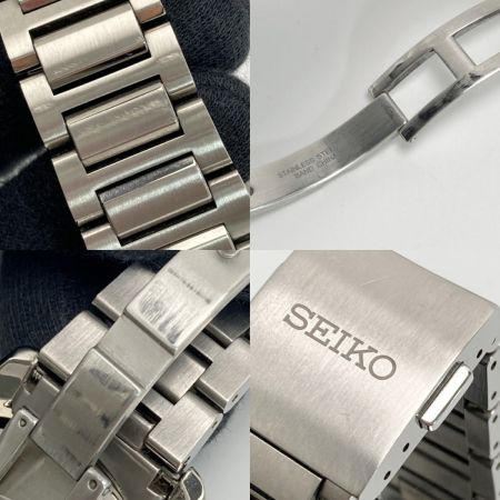 SEIKO セイコー アストロン ビッグデイト SBXB147 ネイビー ソーラーGPS メンズ 腕時計 箱・取説有