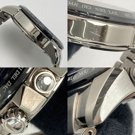 SEIKO セイコー アストロン ビッグデイト SBXB147 ネイビー ソーラーGPS メンズ 腕時計 箱・取説有