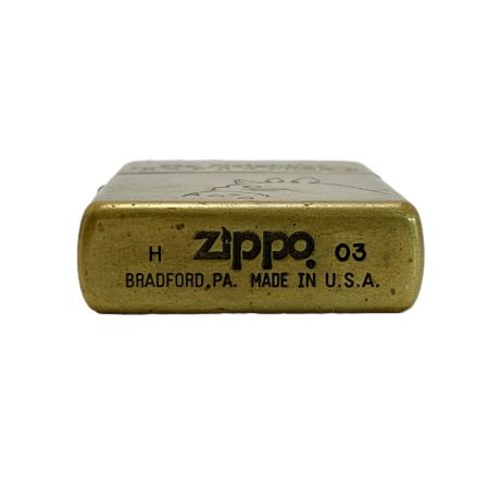 ZIPPO ジッポー オイルライター 2003年製  となりのトトロ 横顔 My Neighbor TOTORO アンティークゴールド