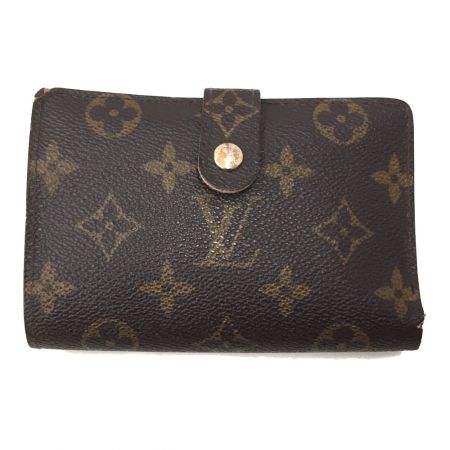  LOUIS VUITTON ルイヴィトン モノグラム ポルトフォイユ ヴィエノワ M61674 ブラウン