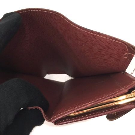  LOUIS VUITTON ルイヴィトン モノグラム ポルトフォイユ ヴィエノワ M61674 ブラウン