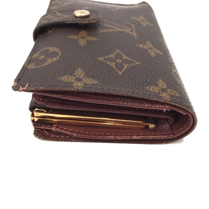 LOUIS VUITTON ルイヴィトン モノグラム ポルトフォイユ ヴィエノワ M61674 ブラウン｜中古｜なんでもリサイクルビッグバン