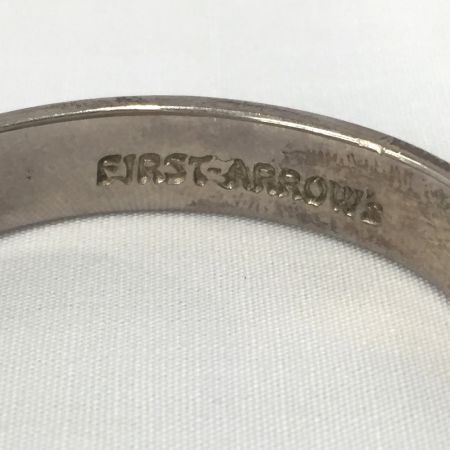  FIRST ARROWS K18インディアンフラワー付 8mm プレーンバングル ファーストアローズ