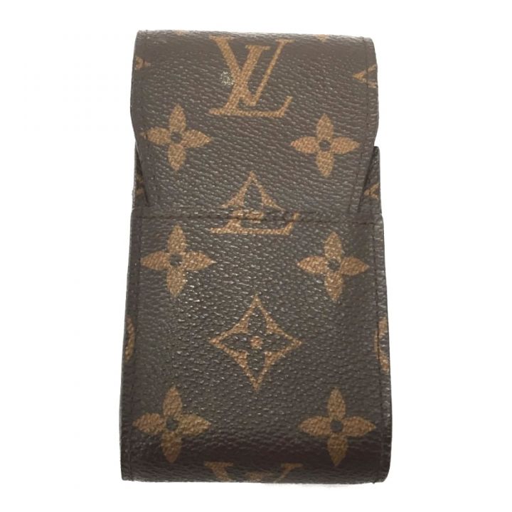 LOUIS VUITTON ルイヴィトン モノグラム シガレットケース イニシャル入 M63024 ブラウン｜中古｜なんでもリサイクルビッグバン