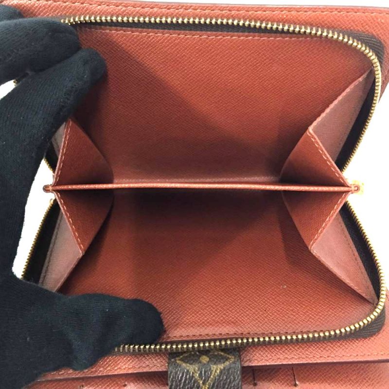 中古】 LOUIS VUITTON ルイヴィトン モノグラム ポルトパピエ・ジップ