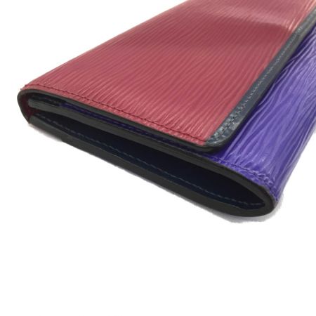  LOUIS VUITTON ルイヴィトン エピ ポルトモネ・フロール M60455 レッド