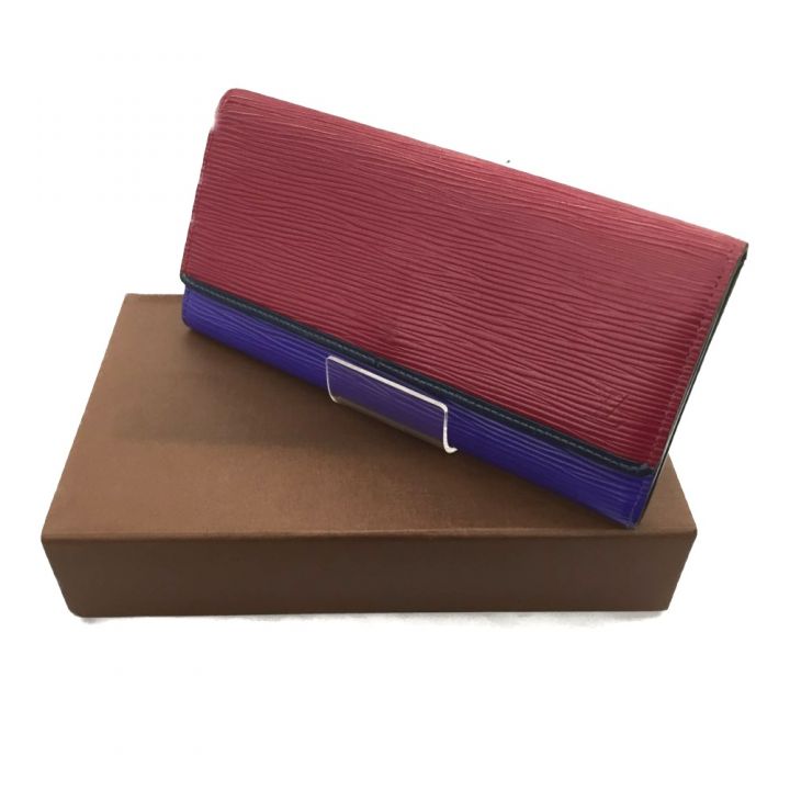 LOUIS VUITTON ルイヴィトン エピ ポルトモネ・フロール M60455 レッド  