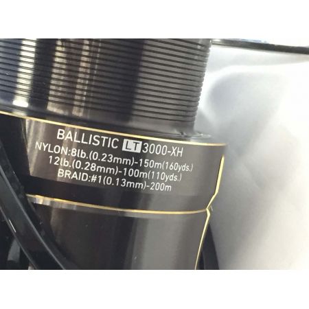  DAIWA ダイワ 2019 バリスティック スピニングリール LT3000-XH ブラック
