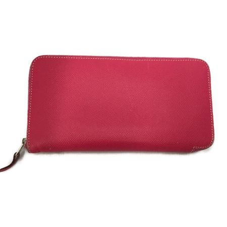 HERMES エルメス アザップクラシック レザー 長財布 ピンク